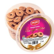 Cinnamon Ring Mini Biscuits 700g by Detki