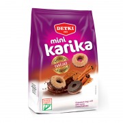 Cinnamon Ring Biscuits with Chocolate Coating 160g by Detki