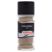 Black pepper Ground in glass 50g